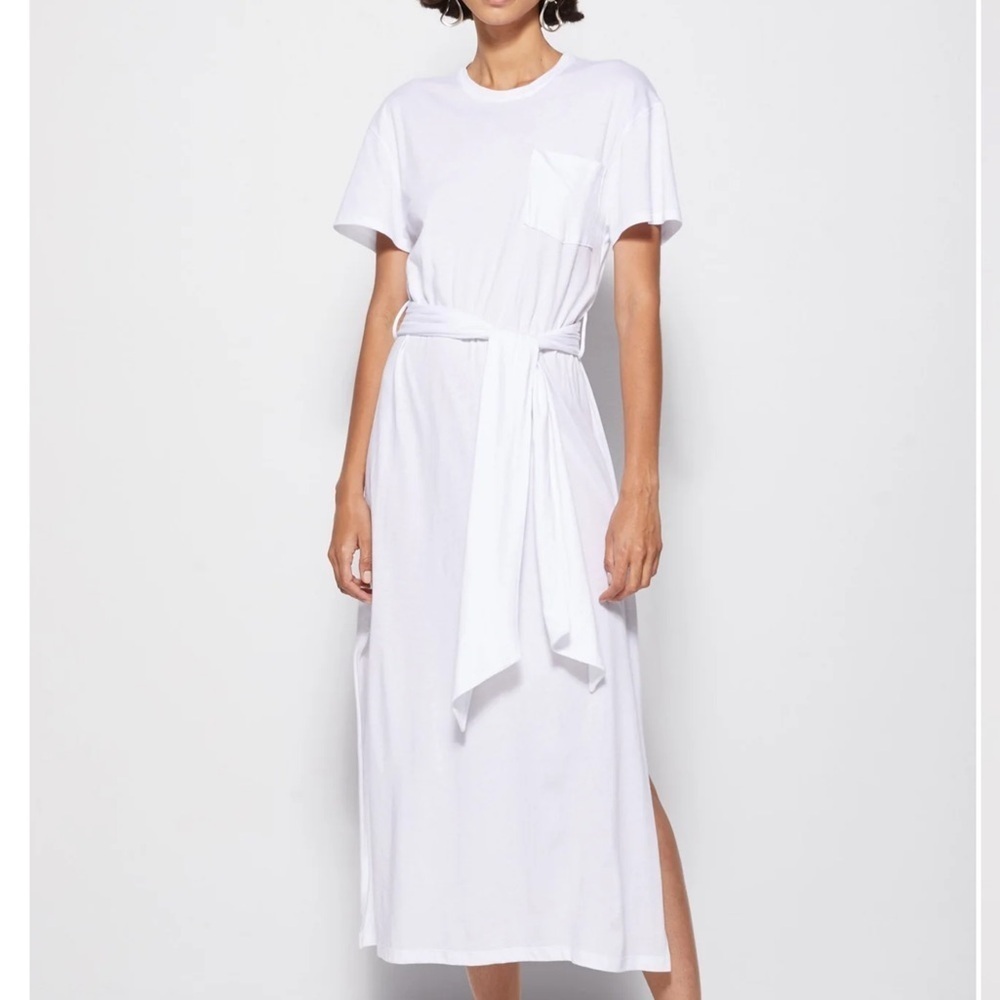 Jonathan Simkhai Sara Organic Cotton Dress Size L